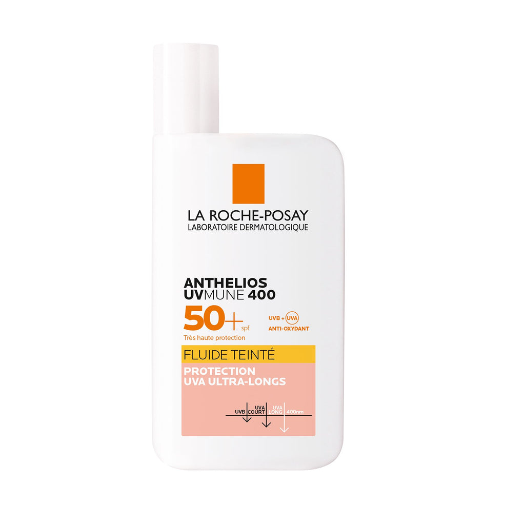 La Roche-Posay Anthelios Tinted Fluid SPF 50+ | لاروش بوزيه أنثيليوس سائل ملون للوجه بعامل حماية من الشمس 50+