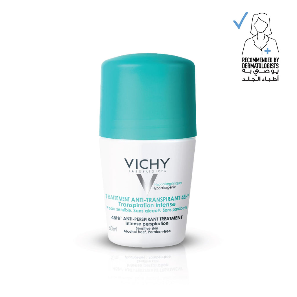 Vichy Deodorant 48 Hour Intensive Antiperspirant Treatment Roll-On | مزيل عرق فيشي 48 ساعة مكثفة مضادة للتعرق