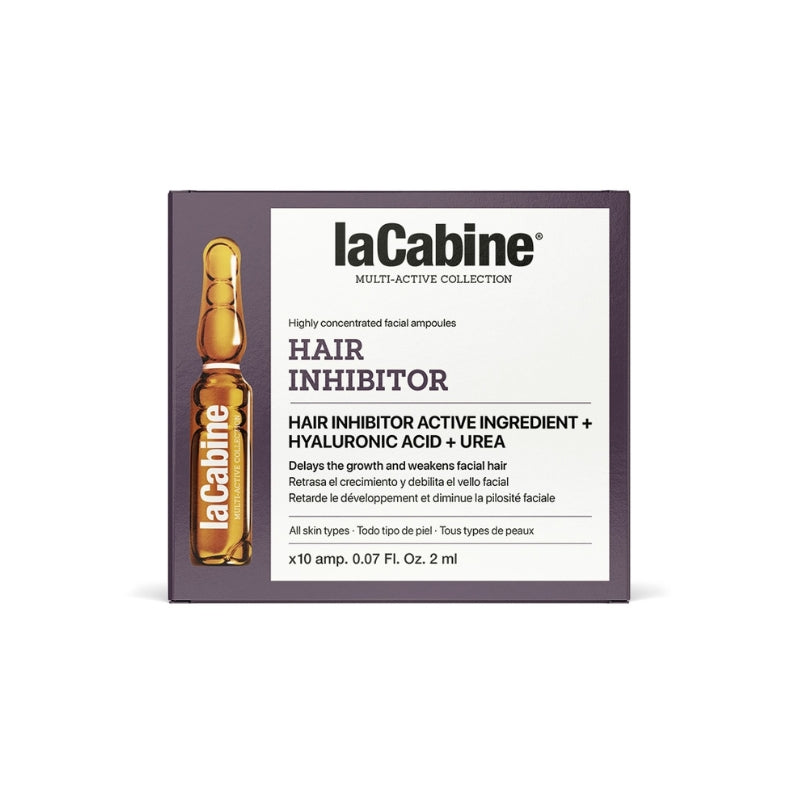 امبولات تأخير نمو الشعر بعد الليزر عالية التركيز - La Cabine  HAIR INHIBITOR AMPULES