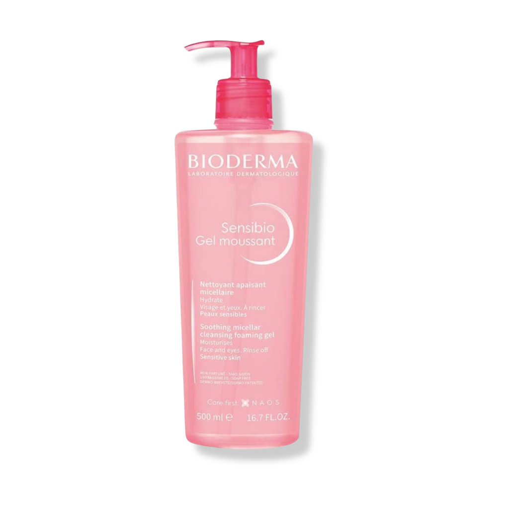 Bioderma Sensibio Gel Moussant Foaming Cleansing Gel | جل تنظيف الوجه بيوديرما سينسيبيو للبشره الحساسة