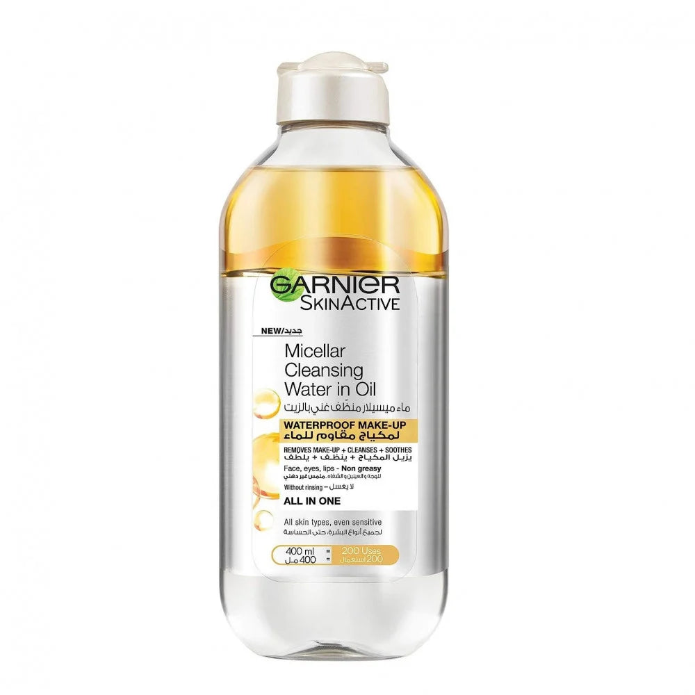 Garnier Micellar Cleansing Water 400Ml – غارنيية سكين أكتيف ماء ميسيلار منظف